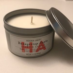 Trader Joe’s honeycrisp apple scented candle